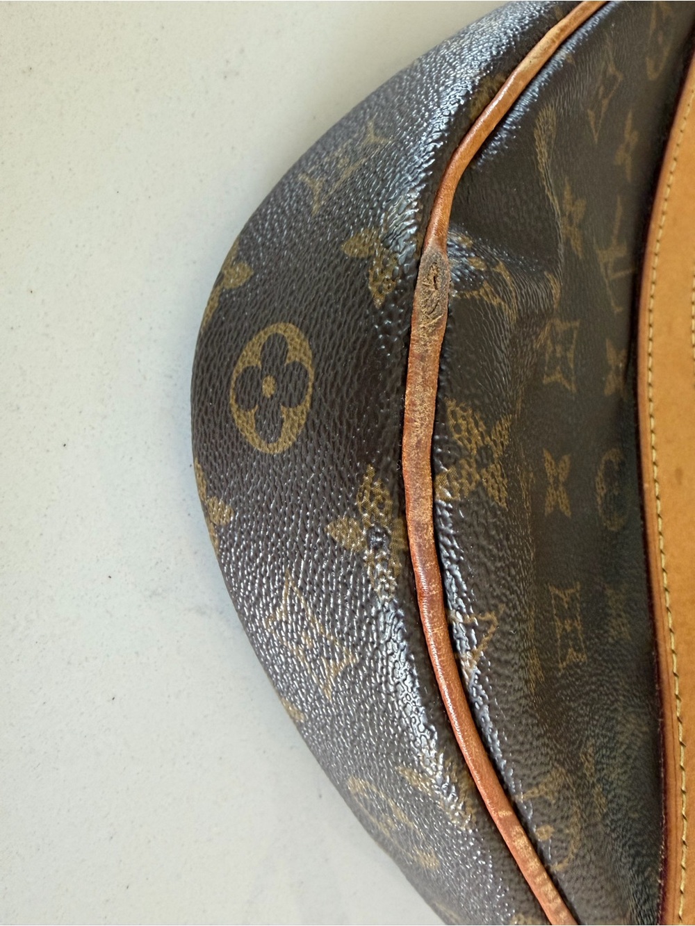 Louis Vuitton Odeon Monogram Canvas Crossbody in Brown and Tan - Picture 10 of 15